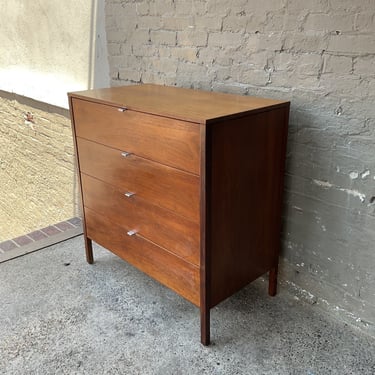 Knoll Walnut Chest of Drawers