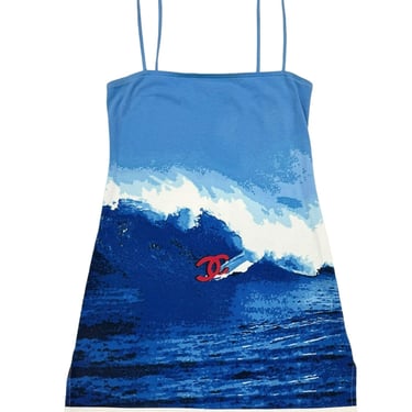 Chanel Surf Print Dress