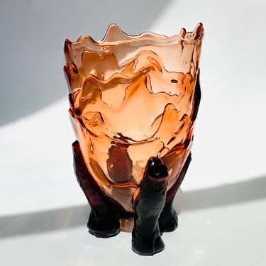 Gaetano Pesce / Fish Design Large Clear Extracolor Vase