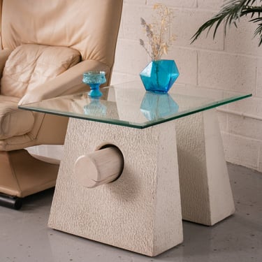 80’s Monumental End Table
