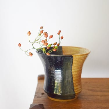 Small Studio Art Pottery Vase | Artist Signed 