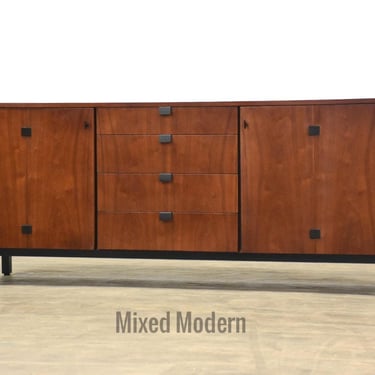 Milo Baughman for Directional Walnut Credenza 