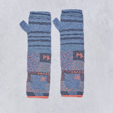 Kapital Gabbeh Patchwork 2 Way Mitten, Blue