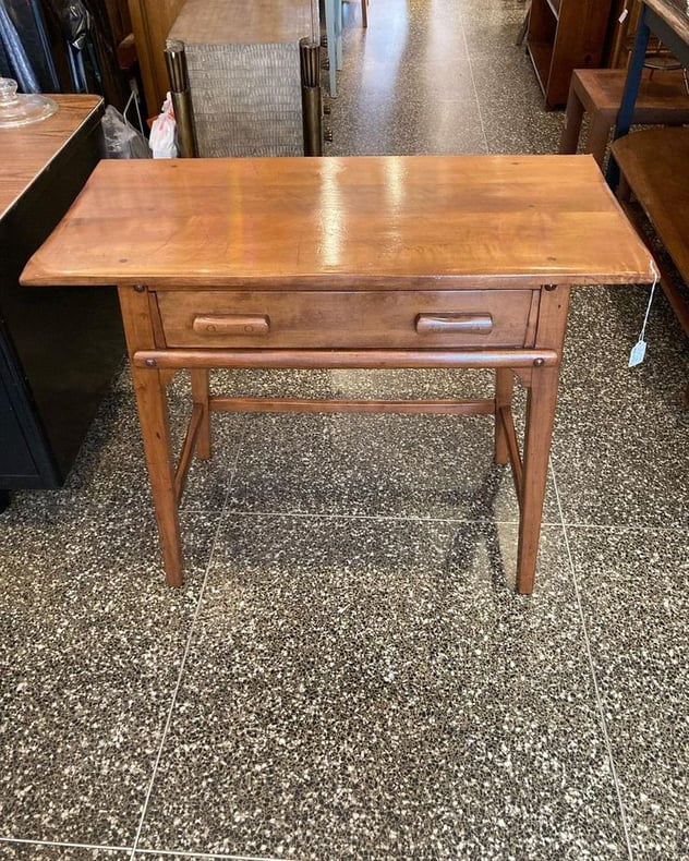 Maple desk. 36” x 17.5” x 29.5”