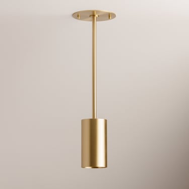 Modern Pendant Light - Brass Light Fixture - Mid-Century Modern Flush Mount - Classic Look - Island Lighting 