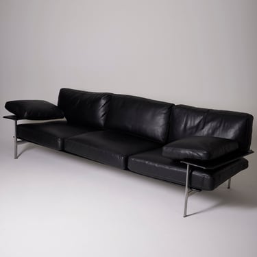 CANAPÉ EN CUIR 3 PLACES &quot;DIESES&quot;, ANTONIO CITTERIO &amp; PAOLO NAVA, 1970s