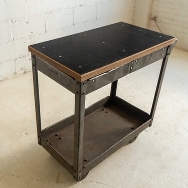 Industrial Bar Cart