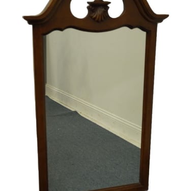 LEXINGTON FURNITURE Solid Cherry Traditional Chippendale Style 29" Dresser / Wall Pediment Mirror 490-203 