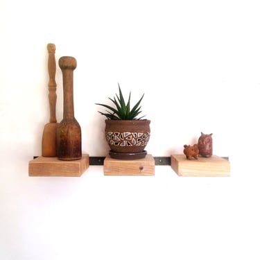 Pine Street Reclaimed Wood Shelf Set - Shelf Set - Wall Shelf Set 