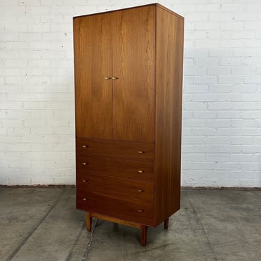 Compact Walnut Armoire by R-Way 