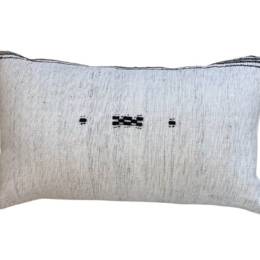 Off White Lumbar Pillow