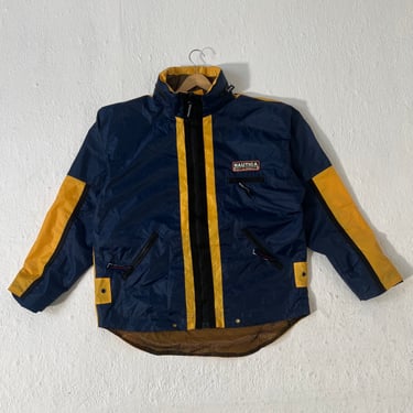 Vintage Nautica Competition sailing Light Weight jacket Size L (dept1)