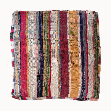 Lydia Moroccan Vintage Blanket Pouf