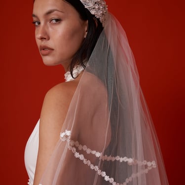 Grecian Crown Veil
