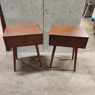 Pair of Contemporary MCM End Tables