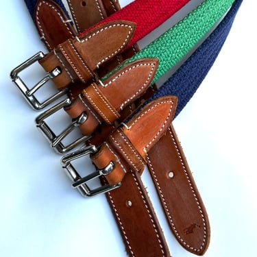 90’s Kids Ralph Lauren Belt | Set of 3 | 26”-28”