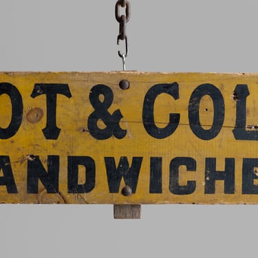 Wooden Sandwich Sign