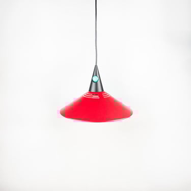 Brilliant Memphis-style ceiling lamp, 1980s 