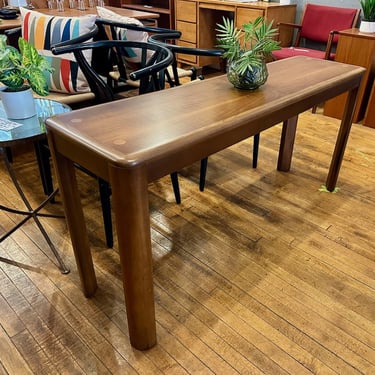Mid Century Walnut Console / Entry Table