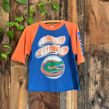 Vintage 90s University of Florida Gators Raglan T Shirt Women’s M/S 