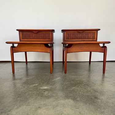 Mid Century Lane Perception end step tables - set of two 