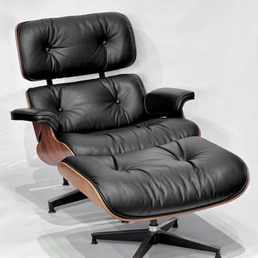 Eames Rosewood 670 Lounge Chair and 671 Ottoman by Herman Miller