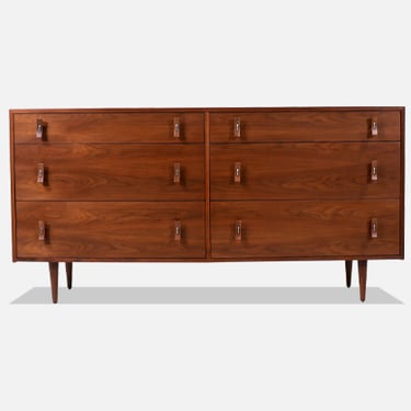 California Modern 6-Drawer Dresser by Stanley Young 