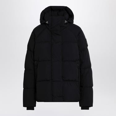 Canada Goose Junction Black Nylon Parka Women