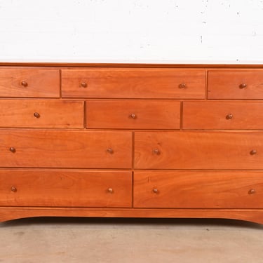 Harden Furniture Arts &#038; Crafts Shaker Solid Cherry Wood Ten-Drawer Dresser