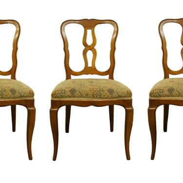 Set of 3 Rway Furniture Country French Style Dining Side Chairs 