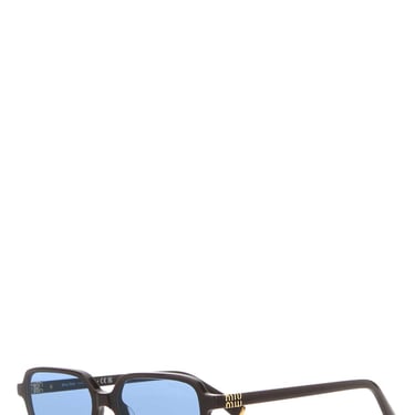 Miu Miu Women Brown Acetate Miu Regard Sunglasses