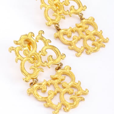 Baroque Drop Earrings