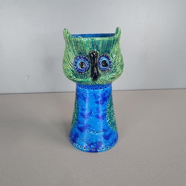 Rosenthal Netter Bitossi Pottery Owl 