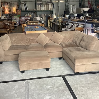 Beige 3 Piece Sectional