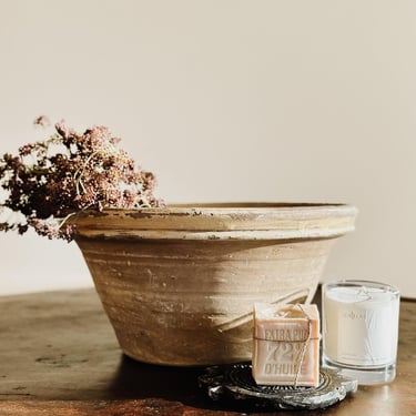 19th Century French Terracotta Tian Bowl 