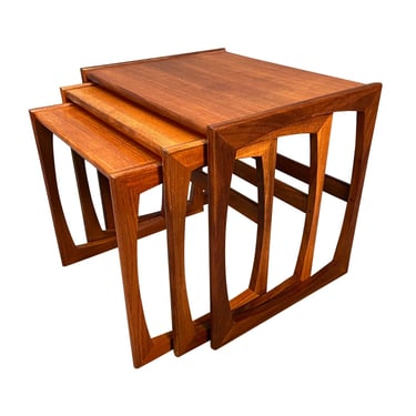 Vintage British Mid-Century Modern Teak 