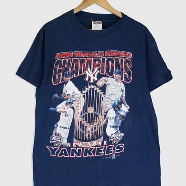 Vintage 1998 MLB NY Yankees World Series Champions T Shirt Sz L