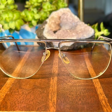 Vintage Diane Von Furstenberg Eye Glasses Eye Glass Frames Metal Retro Lux 