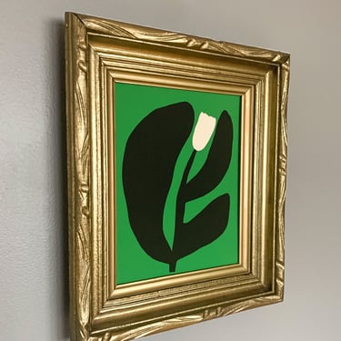 Tulip on Green Giclee Print 