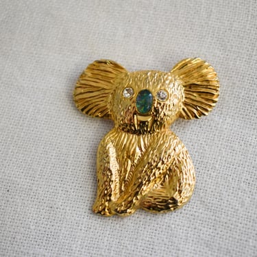 1980s Koala Brooch 