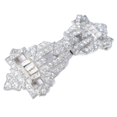 Rhinestone Art Deco Buckle