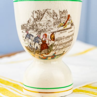 Vintage French Opèra Comique Egg Cup