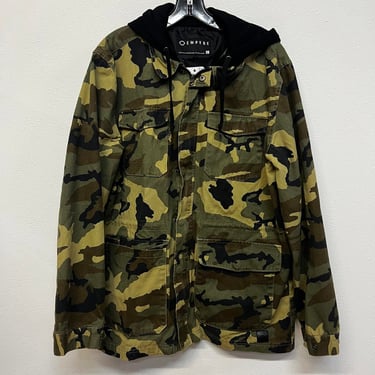 ジャケット・アウター in the attic Hooded Camo Napoleon Jacket in the attic Hooded Camo Napoleon Jacket - メルカリ