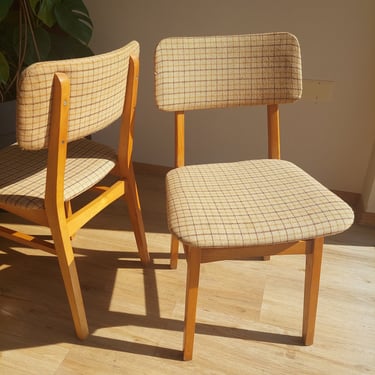 1 of 2 Retro Chair / Retro Dining Chair / Retro Furniture / Retro Ambience / Retro Home / Mid Century Modern / MCM Chair / MCM Home /70's 