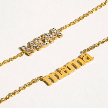 Mother's Day 18K Gold Non-Tarnish Necklace