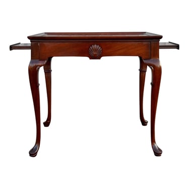 Hickory Chair Mahogany Queen Anne Tea Table 