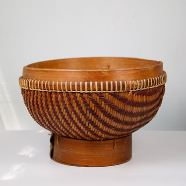 Large Woven Wicker Basket