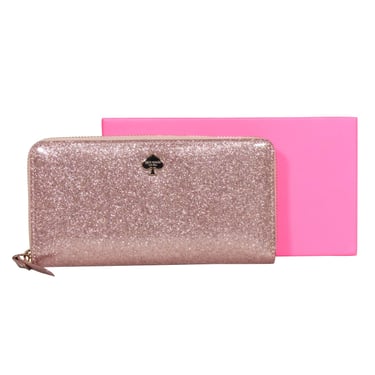 Kate Spade - Pink Glitter Long Wallet