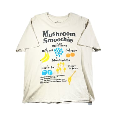 Vintage Mushroom Smoothie T-Shirt Shrooms