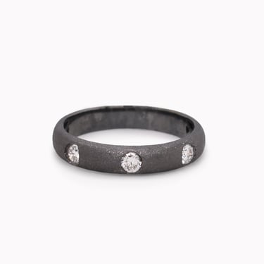 Black Diamond 3 Dot Ring